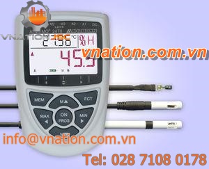 universal data-logger / humidity / temperature / programmable