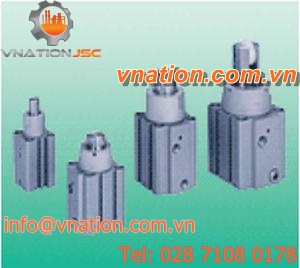 pneumatic cylinder / single-acting / heavy-duty
