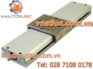 profiled rail linear guide / sliding / metal