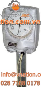 security housing / with hinged cover / for tests