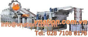 fluidized bed dryer / for the textile industry / horizontal / rotary drum