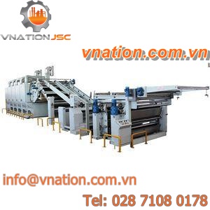 the textile industry dryer / horizontal / rotary drum