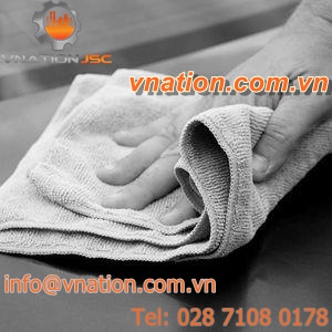 cleaning cloth production line / automatic / continuous