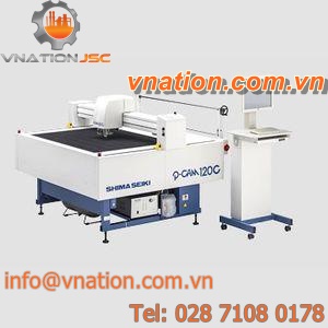 cutting machine for industrial applications / NC / textile / multi-ply