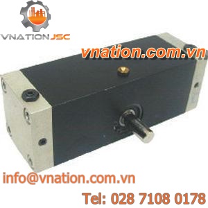 rotary actuator / hydraulic / double-acting / aluminum