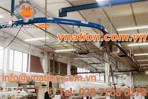 overhead conveyor / horizontal / curved / transport
