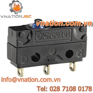 sealed micro-switch / electromechanical / snap-action / subminiature
