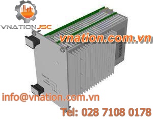 AC/DC power supply / dual-output / regulated / rack-mount