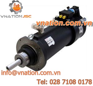 liquid-cooled linear motor / controllable / direct-drive / cooled