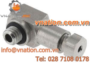 compression fitting / elbow / miniature