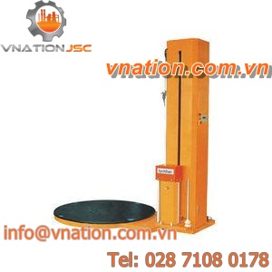 turntable stretch wrapping machine / automatic / pallet