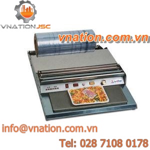 manual shrink wrapping machine / for food products