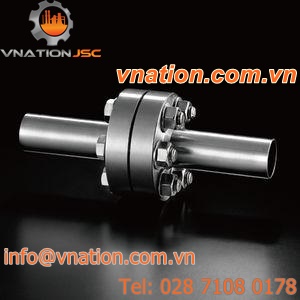 stainless steel flange / corrosion-resistant