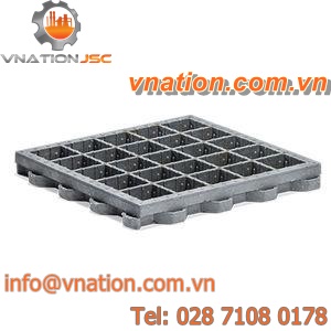 gray grating / for road / for parking lots