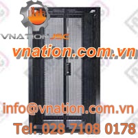 rack-mount cabinet / ventilated / for distribution switchgear / for server