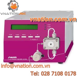 solvent pump / 2-piston / mechanical / for liquid chromatography