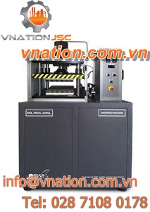 horizontal press / for industrial applications / high-pressure / with heating plates