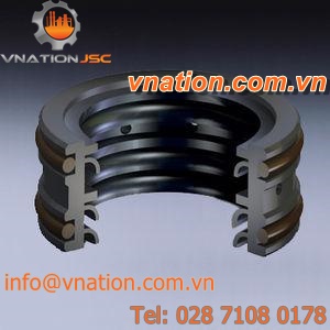 circular seal / ring lip / PTFE / for rotating shaft