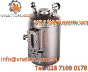 metal tank / non-pressurized / vertical