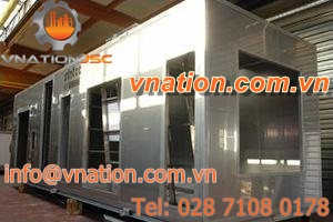 horizontal air handling unit / floor-mounted / modular