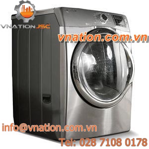 fluidized bed dryer / for the textile industry / with automatic controls / rotary drum