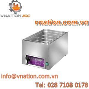 vacuum cooker / for the food industry / stainless steel / automatic