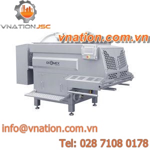 static mixer / batch / for the food industry / solid/liquid