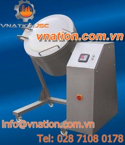 rotary mixer for drums / batch / for the food industry / solid/liquid