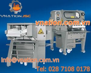 vertical slicing machine / meat / for the food industry