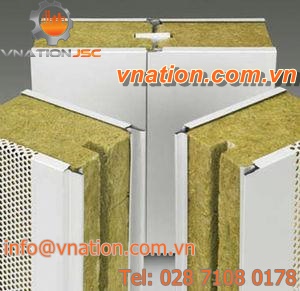 acoustic panel / insulation / protective / sandwich