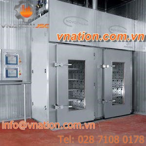 heating oven / truck-in / cabinet / steam