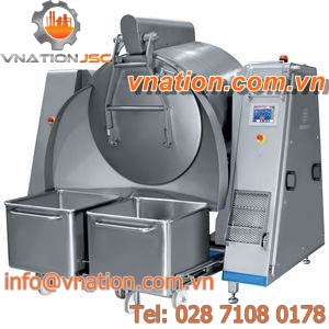 drum mixer / batch / for the food industry / stainless steel