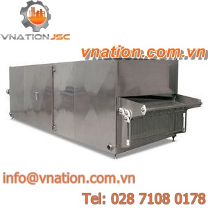 process freezer / tunnel / low-temperature / for food applications