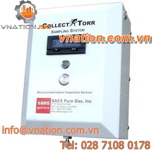 gas sampling system / for analysis / compact