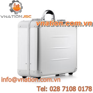 transport case / aluminum / with handle