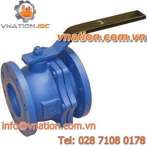 ball valve / lever / for water / for steam