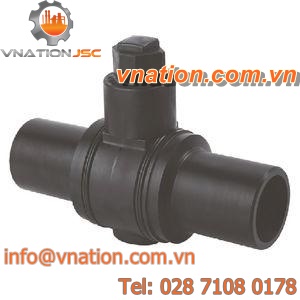 ball valve / for water / for gas / with extended stem