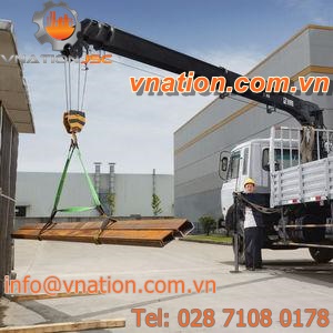 truck-mounted crane / boom / construction / compact