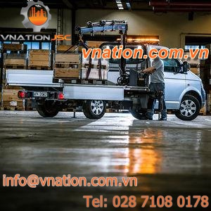 truck-mounted crane / compact / handling