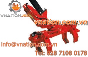 hydraulic manipulator / with gripping tool / positioning / handling
