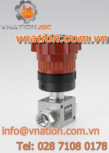 needle valve / manual / flow-control