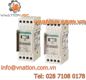 digital thermostat / NTC / manual reset / DIN rail