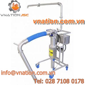 food product pump / pneumatic / for the food industry / for viscous fluids