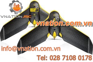 fixed-wing UAV / electric motor / lightweight / mapping