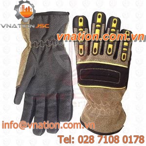 work gloves / anti-cut / fire-retardant / Kevlar?