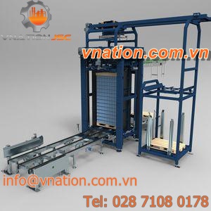 layer depalletizer / bottle / for empty cans / glass bottle