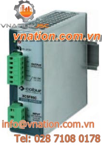 AC/DC power supply / single-output / DIN rail / modular