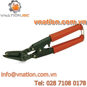 strap cutter / manual / for flat steel / hand-held