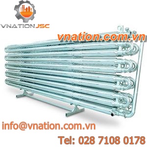 tube-tube heat exchanger / stainless steel / for the food and beverage industry