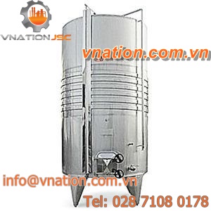 wine tank / storage / fermentation / stainless steel
